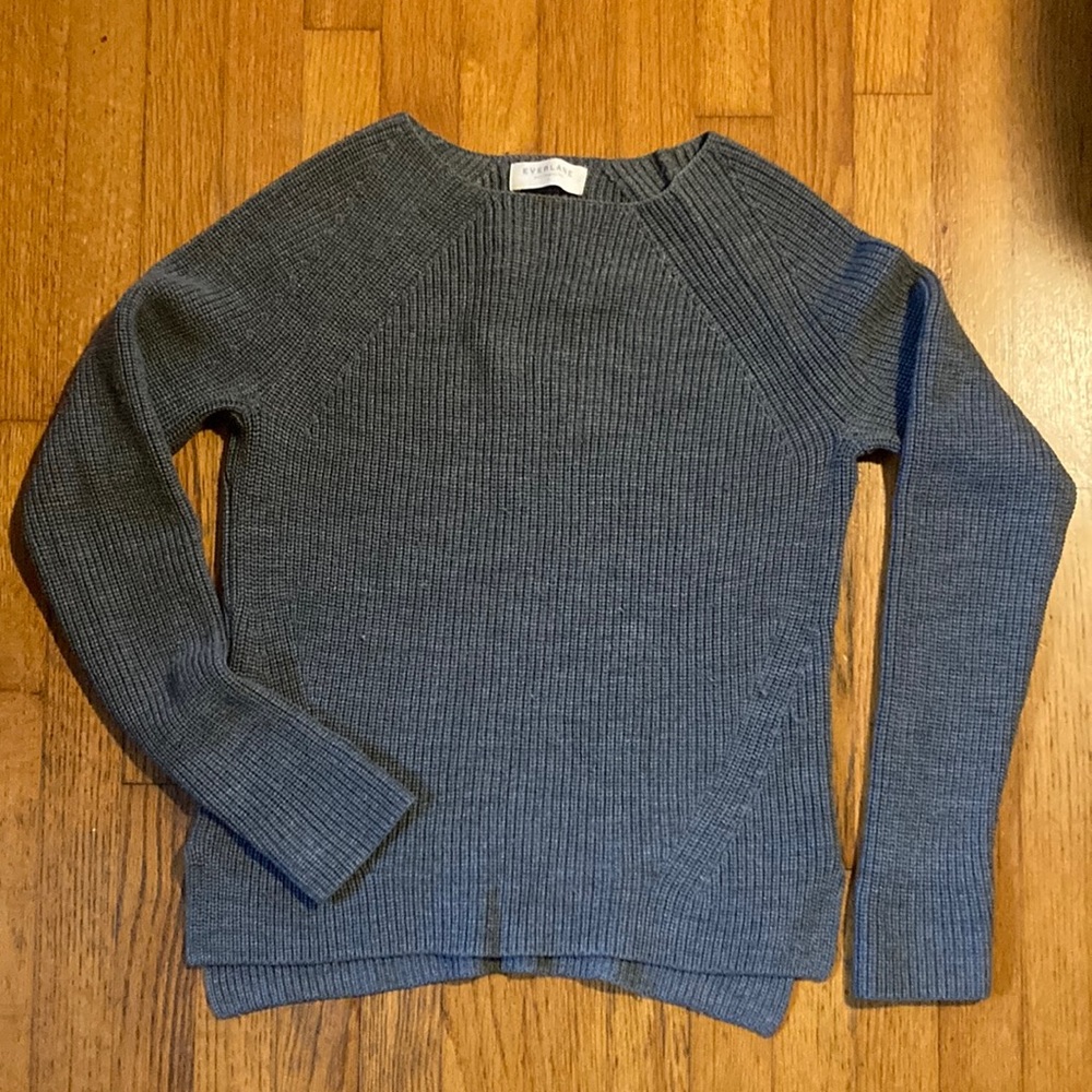 Everlane Gray Sweater - wool - small